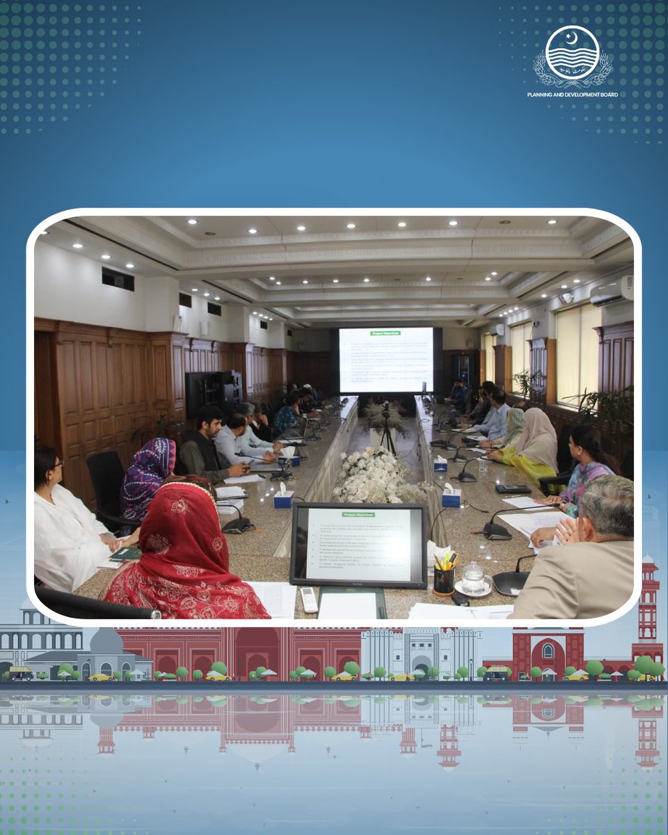 ggwoasieq11's tweet photo. Review of First Revised PC-I for “Revamping of Bansra Gali Zoological Garden, Murree”
Meeting chaired by Ms. Nadia Shafiq, Member Environment, P&amp;D Board
Capt. (Retd.) Tahir Zafar Abbasi, Secretary Forestry &amp; Wildlife, briefed the forum on the upgraded scope and technical features https://t.co/mO1l4W9XRA