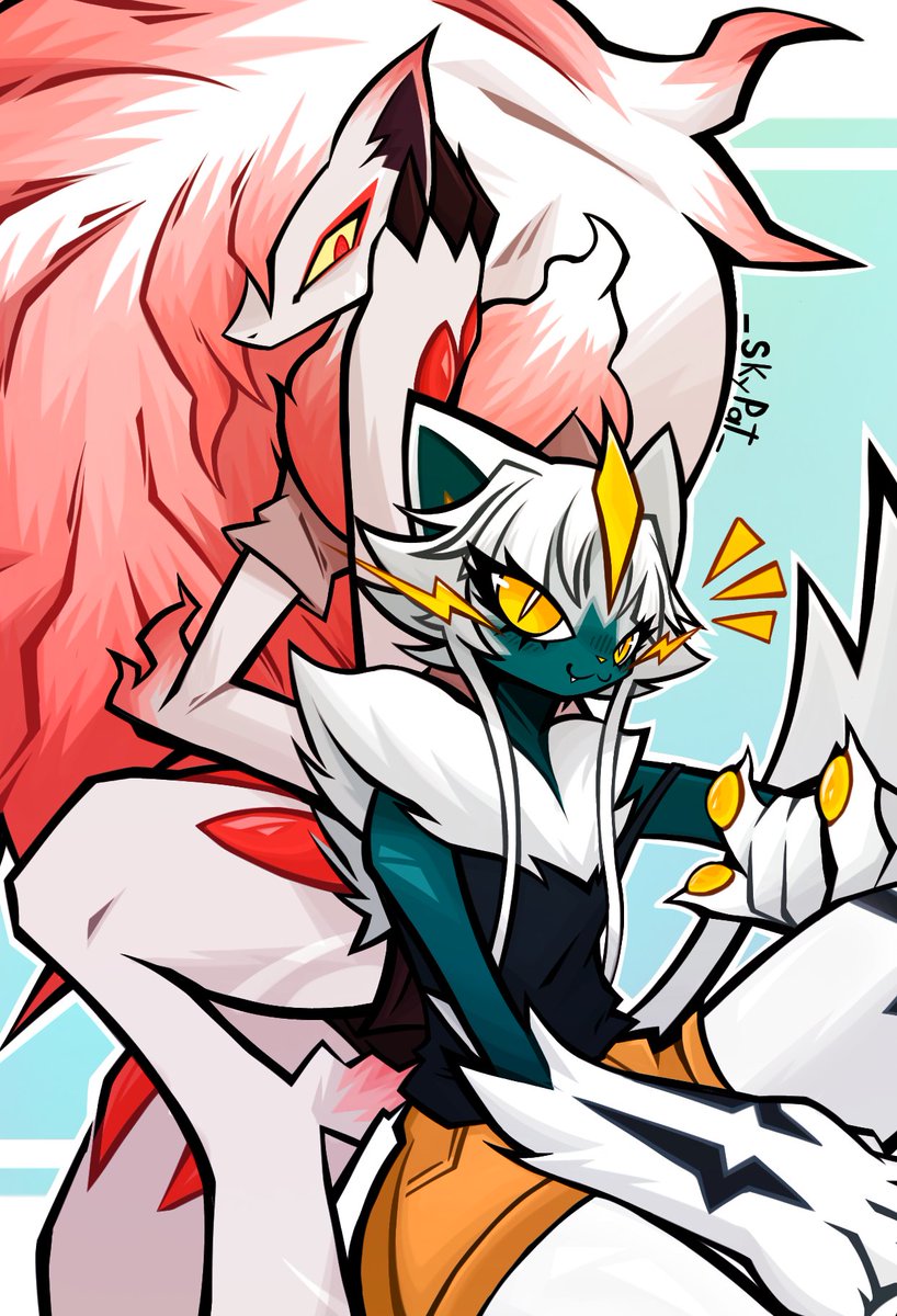 _SkyPat_'s tweet photo. PokeBuddies (w/@MeatMoonM)
#FurryArt #Furry #Pokemon #PokemonArt #Pokesona https://t.co/OVwVDJqyXP