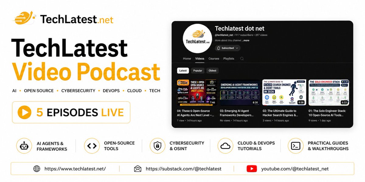 TechLatest.Net tweet media