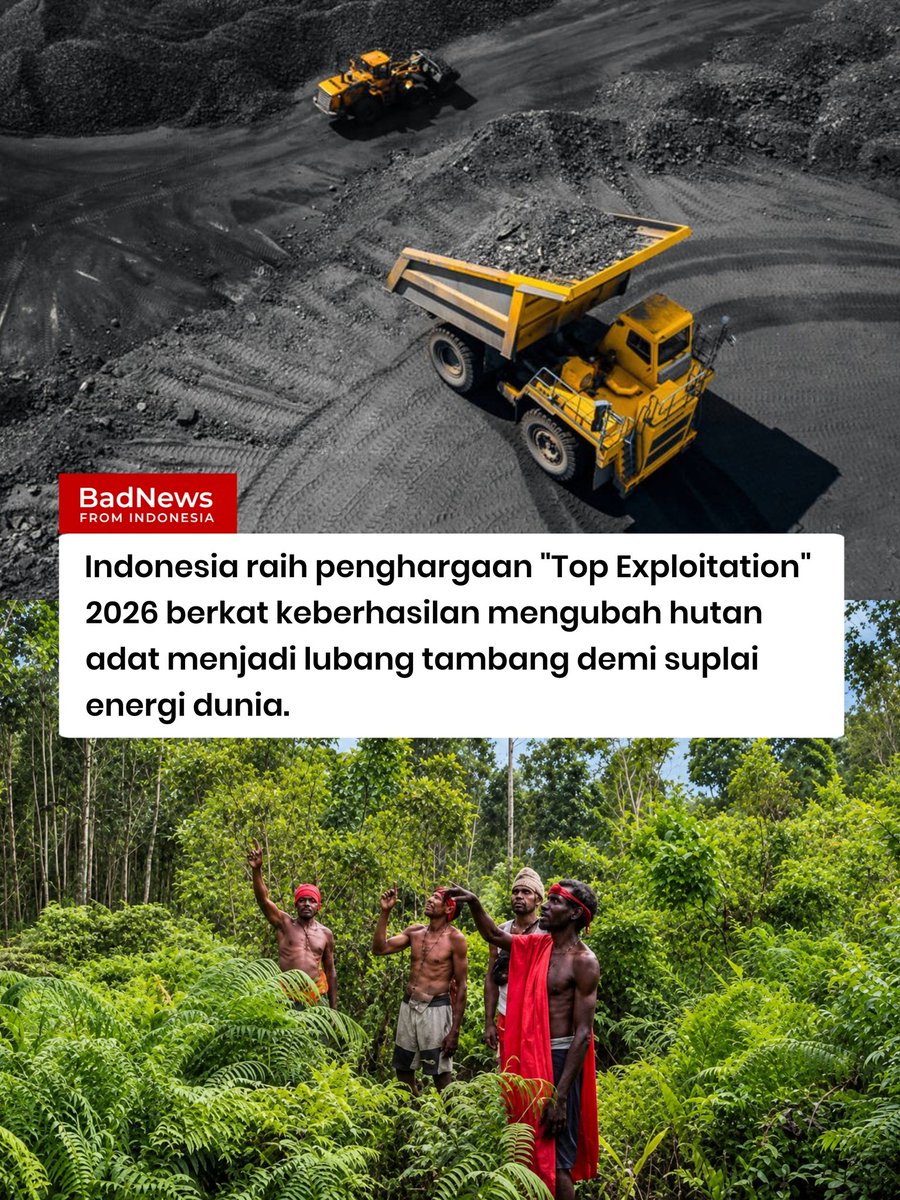 Bad News From Indonesia tweet media