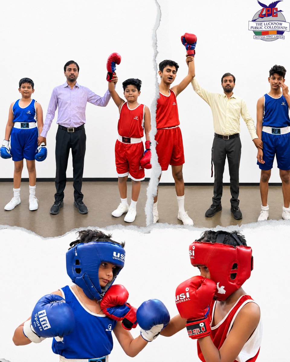 lucknow_public's tweet photo. ab, Cross, Hook — Spirit Unleashed! 💥

The ring at The Lucknow Public Collegiate, Jopling Road came alive as our young pugilists stepped up for the Inter-House Boxing Competition! 

3, Jopling Road, Lucknow
P.N: 0522-4027575, 9839269597

Website: https://t.co/LPRvIerl0o https://t.co/qC4dB8Z95R