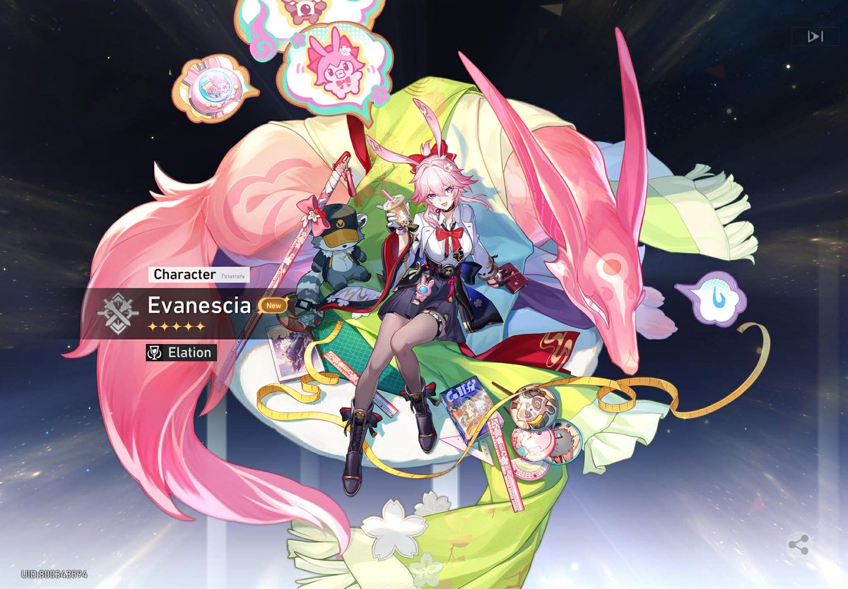 ChiRuRuRi's tweet photo. HSR's B-day gift for me ig 😭💕
(I lost lc banner tho) https://t.co/jaBuTZVfZu