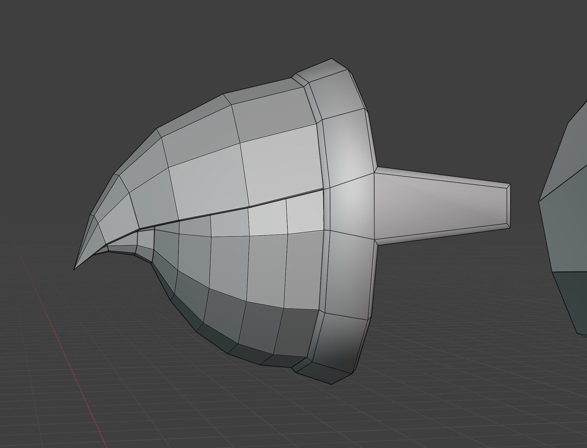 _Hihase_'s tweet photo. 思ってたより形状難しい
#blender初心者 https://t.co/NBVrMjxMsV