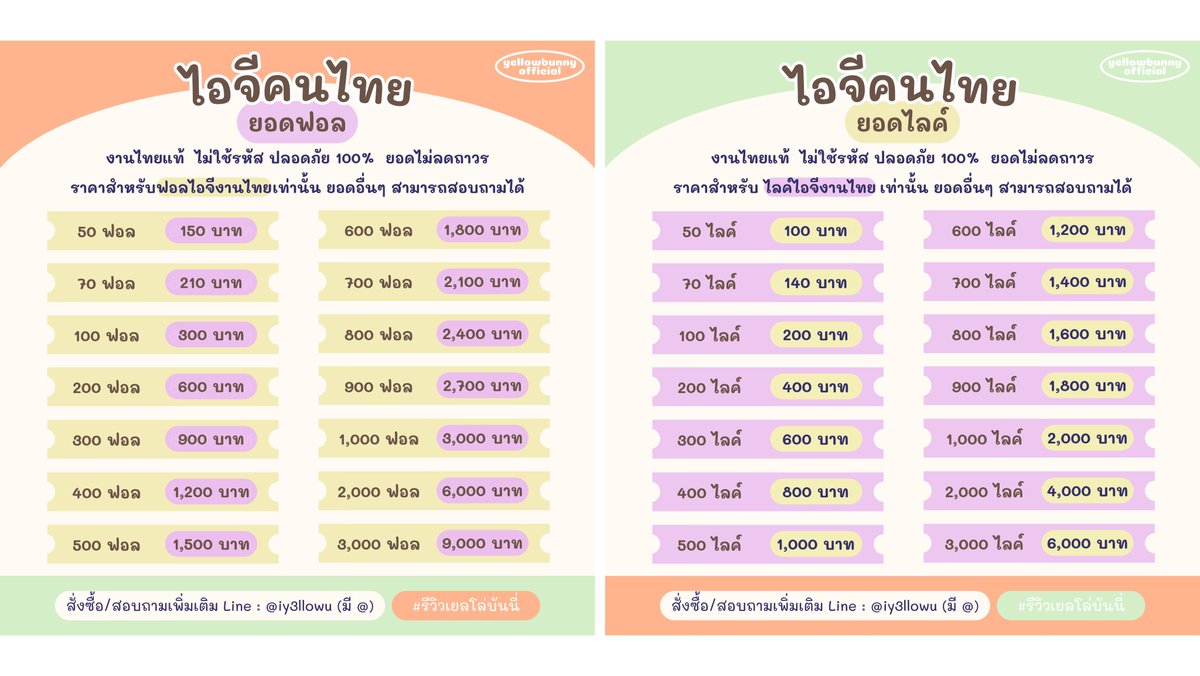 yellowbunny | สั่งซื้อผ่าน LINE 🌃 tweet media