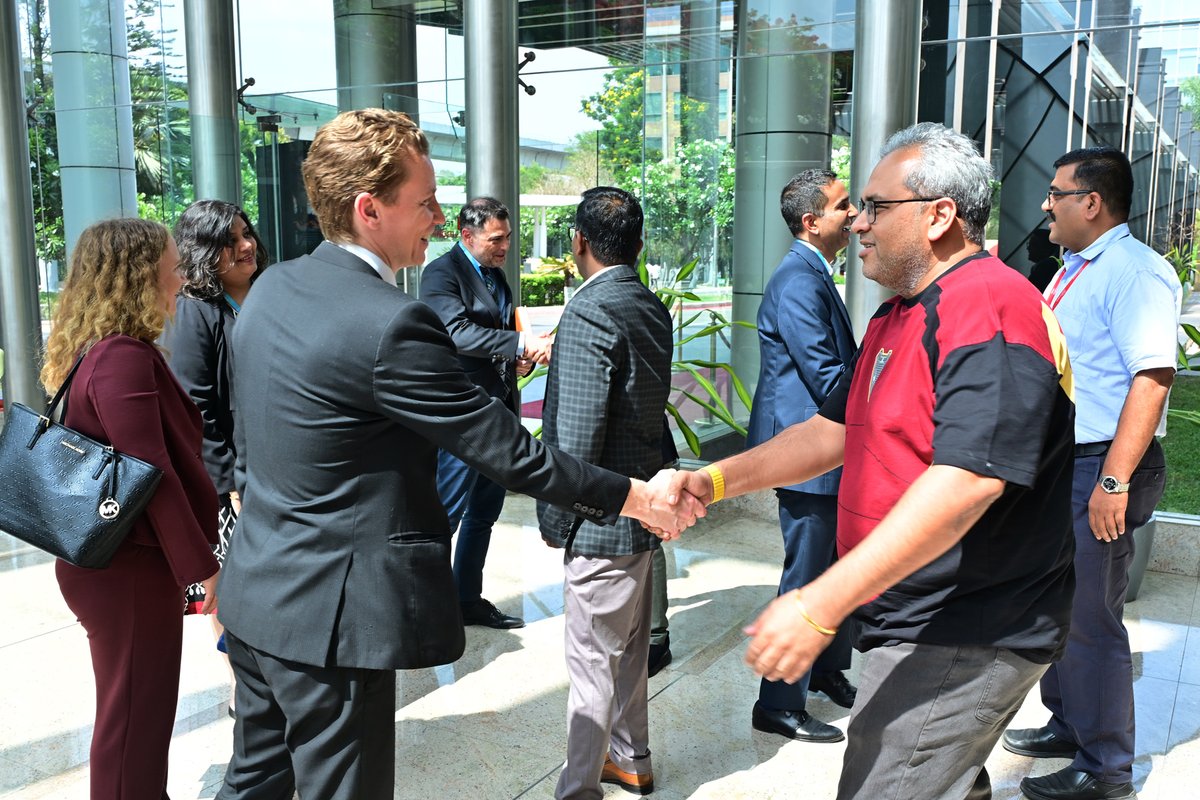 tech_mahindra's tweet photo. It was a pleasure to host delegates from the Canadian High Commission, Mumbai at our Pune Hinjewadi campus, with Nikhil Malhotra, Chief Innovation Officer & Global Head of AI and Emerging Technologies, Debabrata Das, Group Delivery Head – Canada, Sayan Majumdar, Group Customer Delivery Head (North America Comms), and other Tech Mahindra leaders engaging in discussions on strengthening Indo–Canadaian collaboration across technology, talent, and #innovation.

We thank, Jeff David, Andrew Maharaj, Simonil Bamji, Vanessa Pukal, David Lepage for the insightful conversations. Thanks to Elaine D'Souza CITP® FIBP® for helping arrange this visit. Dialogues covered priorities around responsible innovation, long-term India–Canada partnerships, the ongoing trade agreement, #AI and high-tech talent mobility, and opportunities to extend TechM’s sovereign #LLM capabilities in Canada.

A key highlight was the visit to our #MakersLab and the recently launched Communications Experience Center, showcasing how we translate advanced research into real-world impact.

We look forward to deepening this engagement and building future-ready collaborations anchored in trusted technology and shared growth.

#ScaleAtSpeed #SovereignAI #IndiaCanada #MakersLab