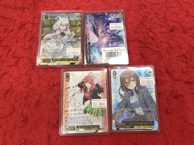 ヴァイス 販売情報】 茜さす地でキミと 白上フブキ SSP 新しいことの