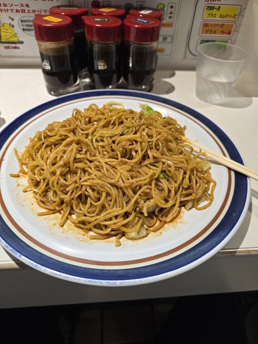 painkiller313's tweet photo. 今日のお昼ごはん
今日も今日とてスーパーです😅
今日も、美味しく頂きました( 〃▽〃)
#今日のお昼ごはん
#やきそば屋
#駅前本店
#焼きそば
#スーパージャンボ
#北海道
#札幌市
#札幌グルメ
#札幌ランチ
#中央区
#アスティ45
#B1F https://t.co/lSbzy7k3Yx