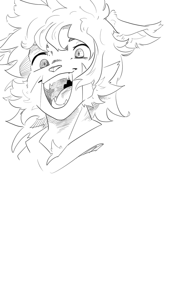 Derakuwu's tweet photo. sketch https://t.co/dRCmHIrH4u