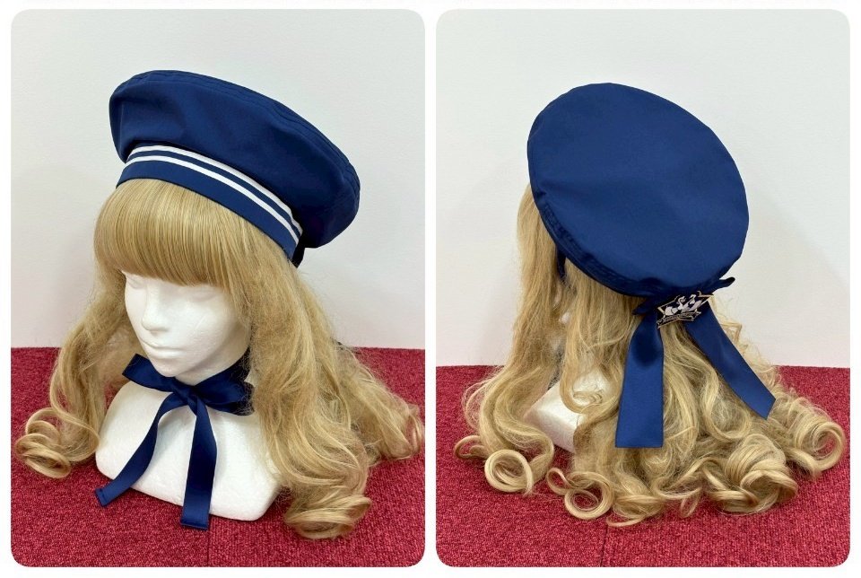 🌈オススメ紹介🌈 ◇セーラーベレー帽(ワッペン付) ￥11,880(税込