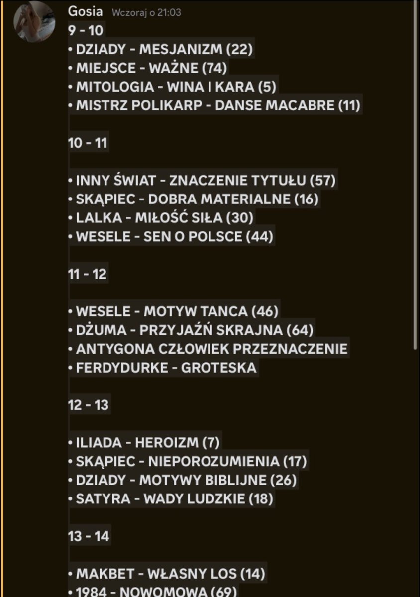 Henryk | przecieki/wyniki maturalne tweet media