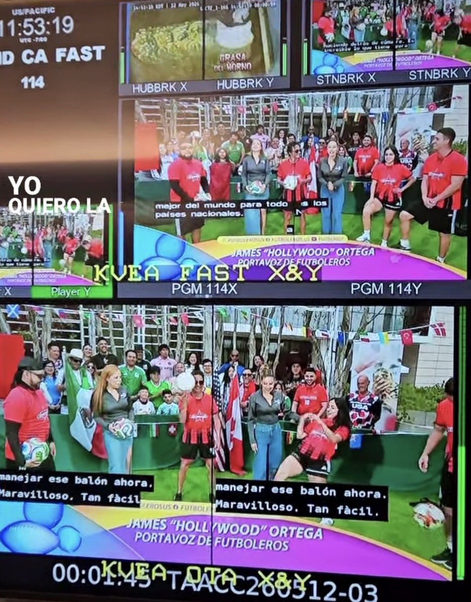 FUTBOLEROS's tweet photo. On Telemundo Deportes! Celebrating 30 days to World Cup! https://t.co/oFyukxlBJT
