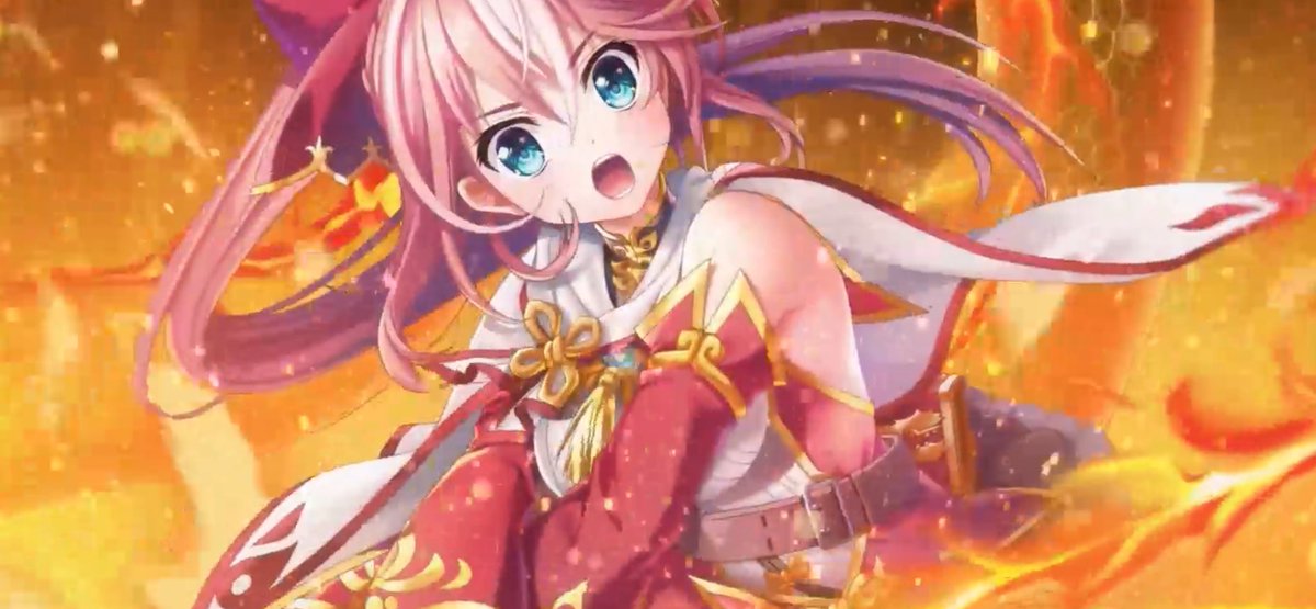 久しぶりにガチャのSSR確定桜花エフェクト！ そして2枚抜き