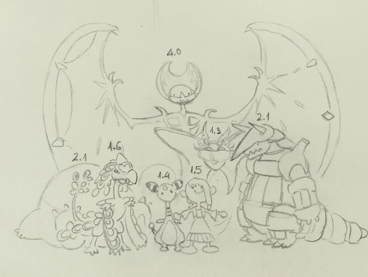 rikami_redoared's tweet photo. A team of mons I really like. Contains of:
- Dinoyor 1 (love it)
- Dinoyor 2 (love it)
- Mothra (mothra)
- Snore (relax)
- Amplifier (amp)
- Bat (biggest one)
Might just be my mascot team too?

#mascot #Pokémon #pokemonㅤㅤㅤ #kommoo #frosmoth #snorlax #ampharos #aggron #lunala https://t.co/4HxQvX10ET