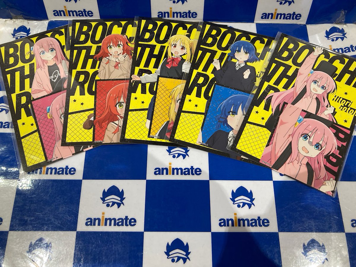 🧩グッズ入荷情報🧩】 『ぼっち・ざ・ろっく！』 ・ステッカー 各種