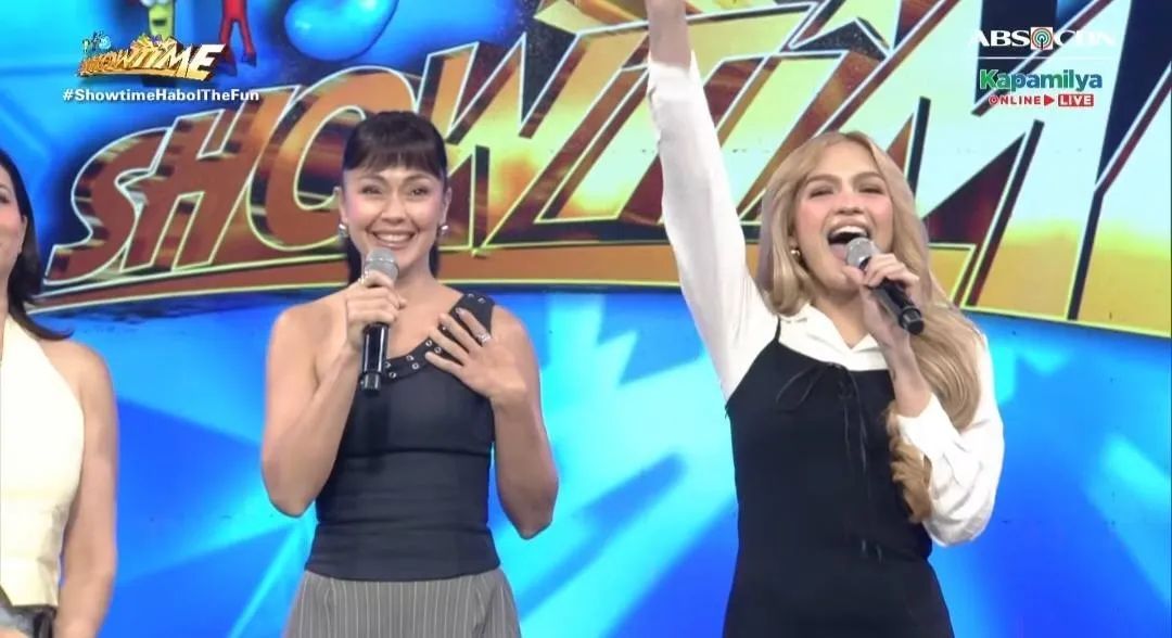 CertKap's tweet photo. #ShowtimeHabolTheFun with #MidnightGirls stars Jodi Sta Maria and Jane Oineza.

Now showing in 190 cinemas nationwide.
- Admin R https://t.co/Xe7rb4W9D6