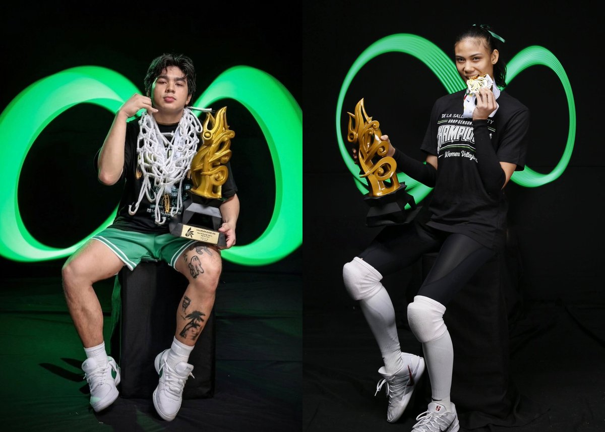 Alex_Poli13's tweet photo. @echo_sportssss The King Archer and Queen Archer claim their throne and La Salle gets the Golden Double in S88. https://t.co/OrVTx7c1zS