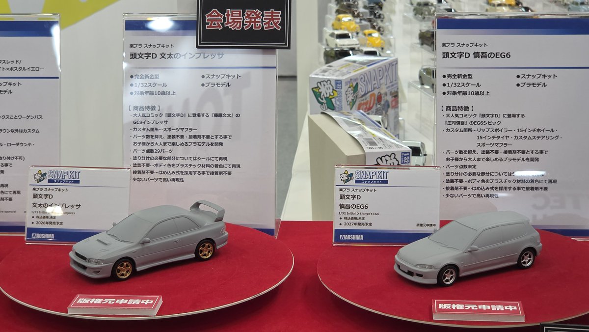 静岡ホビーショー レポート】 #青島文化教材社 ブース2 #楽プラ