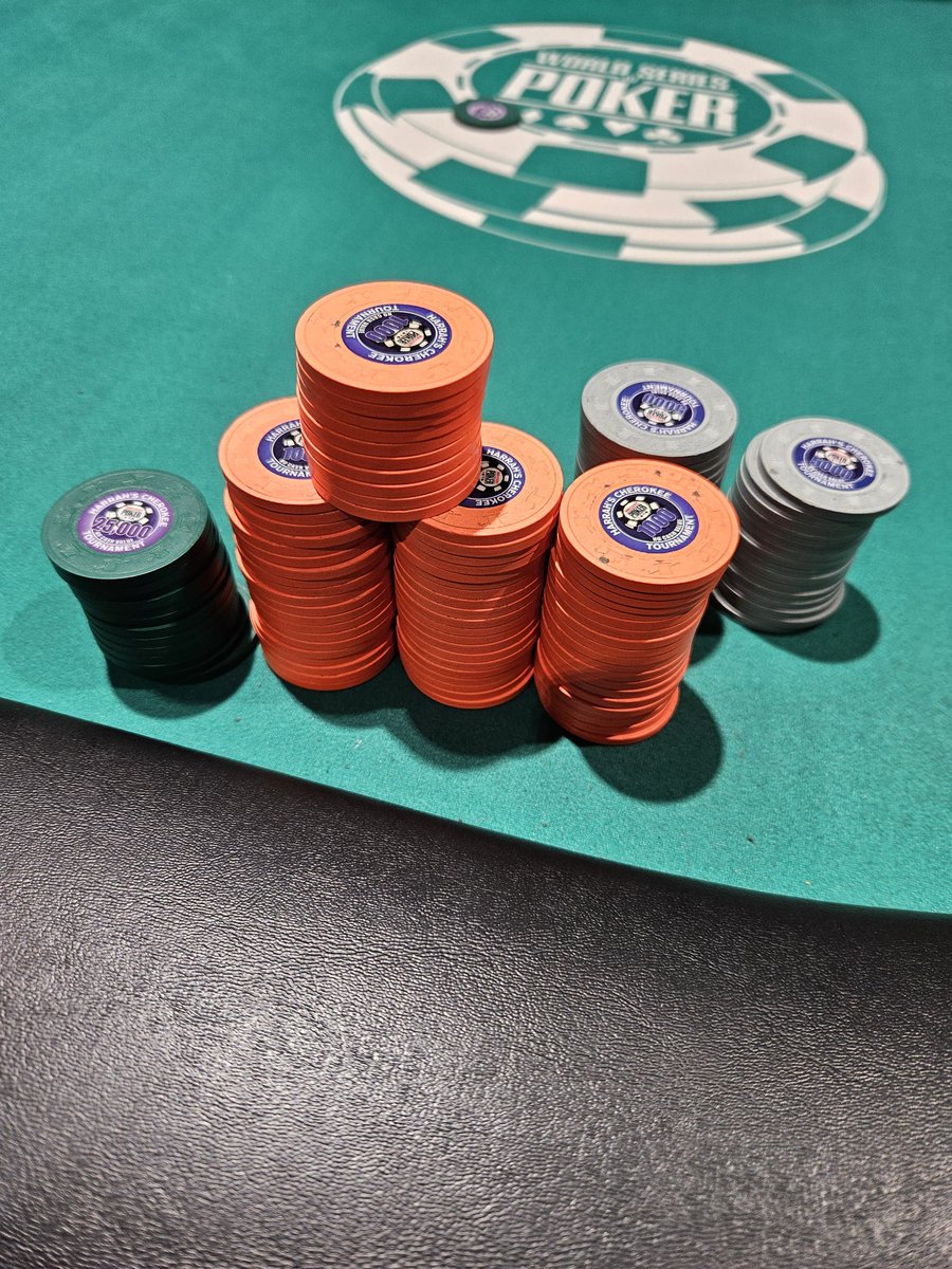 markclovin's tweet photo. Got aces twice inside the money. Second time, someone had kings and I busted him.

The odd thing is that it's the same guy who took ME out with his aces two years ago when I finished 24th.

583k now. Looking for a bag. https://t.co/5rKxihRx1J