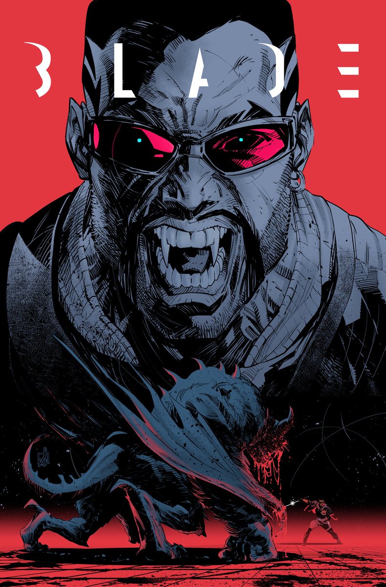 Ever wonder what it would look like if I drew a Blade comicbook series? 
Yeah well I did. 
So I drew this for fun and to get it out of my system.
Blade should be a huge character right now. Blade should have an R-rated Marvel Knights book.

Enjoy!
-S