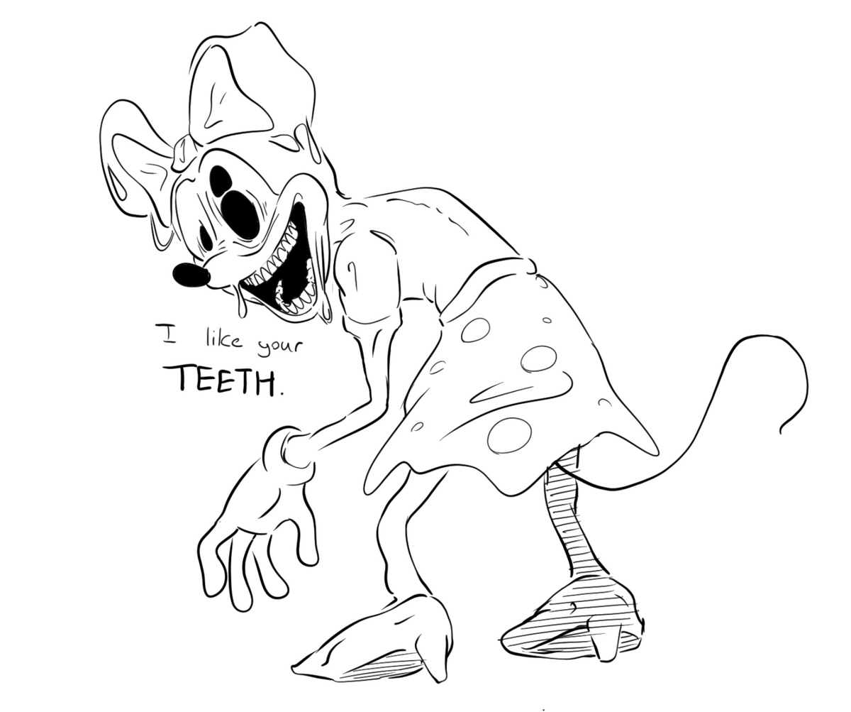 Spooky Mouse (Coms Closed 2/3) tweet media
