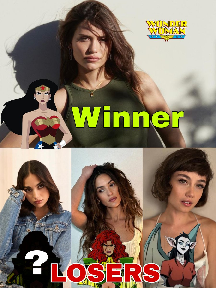 MusicAdok's tweet photo. Eva De Dominici as Wonder Woman https://t.co/OrxEBaJ9qw