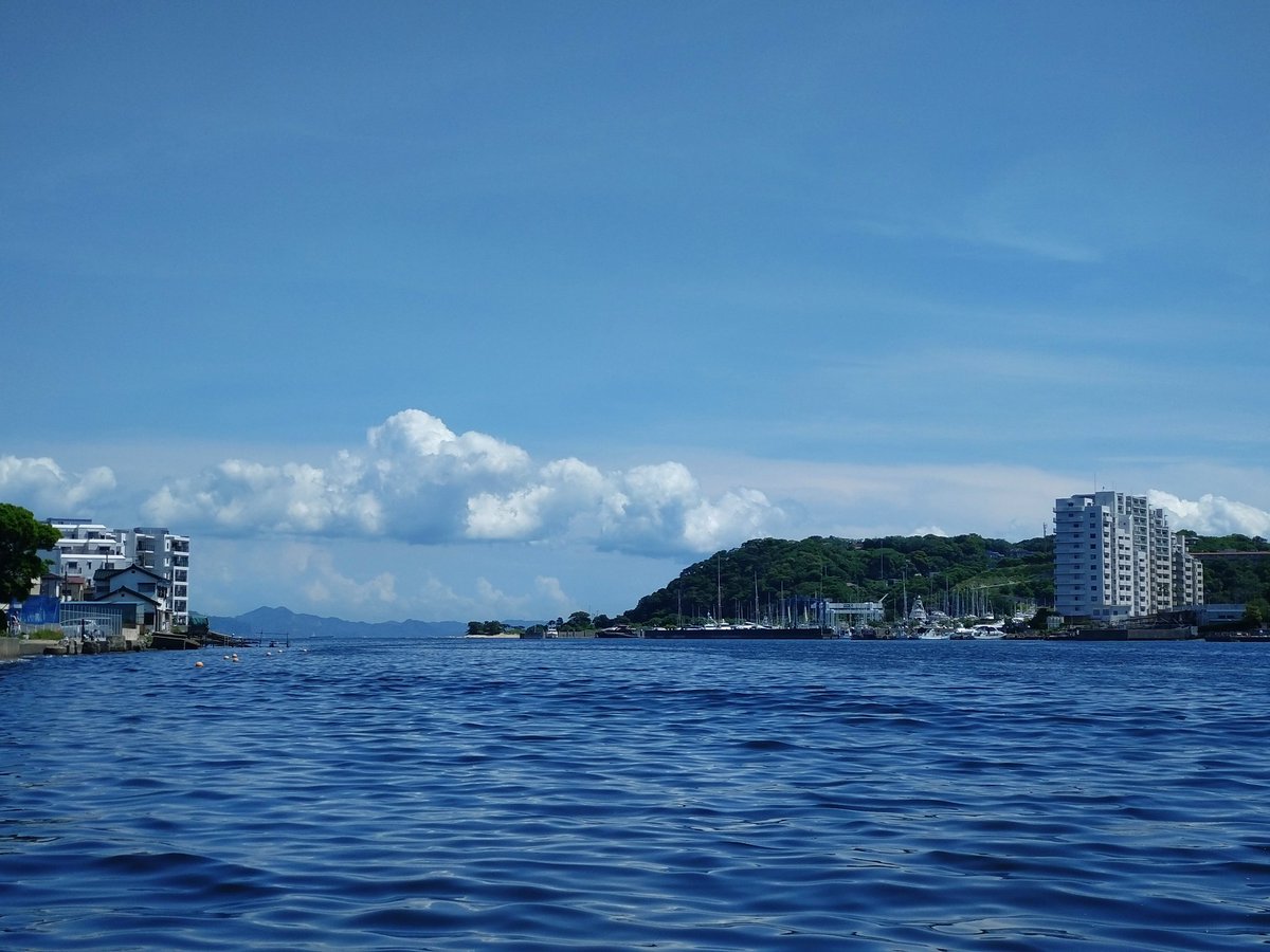 NU961's tweet photo. 真っ直ぐ帰宅する
この言葉を知らない私は、京急久里浜からバスに乗り、浦賀方面へ。
千代ヶ崎砲台跡にでも寄ろうと思っていたら、殆どのバスは山越えショートカットでアチラには回らないと…
まぁ、せっかくなので、浦賀の渡しで海上散歩。
海風がそよそよと心地よいです。 https://t.co/1XXnmVFBe5