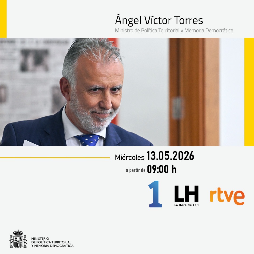 Ministerio P. Territorial y M. Democrática tweet media