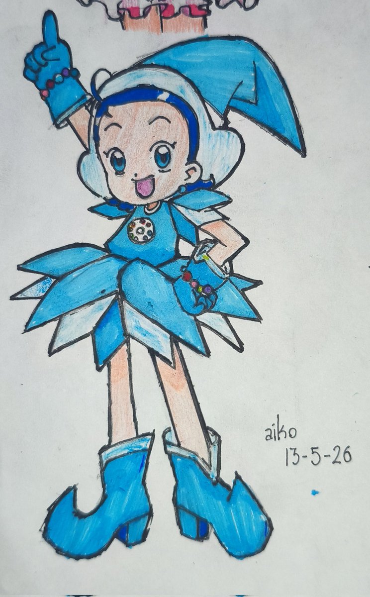 Aquí está mi fanart de Aiko! :D Espero que les guste amigazos