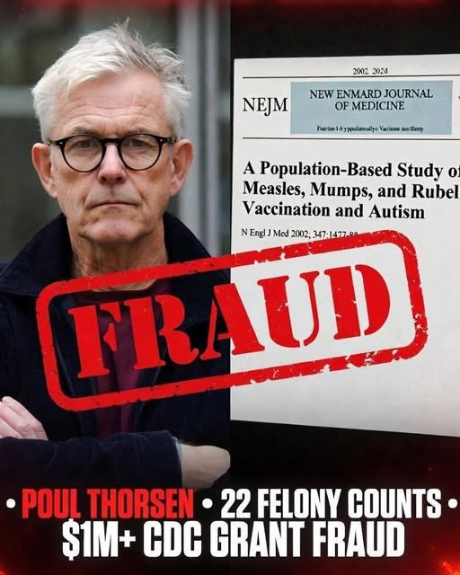 MadisonKing_fox's tweet photo. For years, the public was told to “trust the science” and never question the experts, only to find out one of the researchers tied to a major CDC-linked vaccine study is now facing serious fraud and money laundering allegations involving over $1 million in research funding.
But apparently, asking questions was the real danger.
People were mocked, censored, labelled “anti-science,” and treated like extremists simply for wanting transparency, accountability, and informed consent. Now, suddenly, everyone is expected to separate the “science” from the scientists who were allegedly misusing public money behind the scenes.
Interesting how “follow the science” quickly turns into “ignore the corruption.”
Whether you support vaccines or not, the public has every right to question institutions, demand ethical research, and expect honesty from the agencies shaping health policy.

Extradited from Germany to the USA and now in custody.  #poulthorsen

Trust is earned — not commanded.