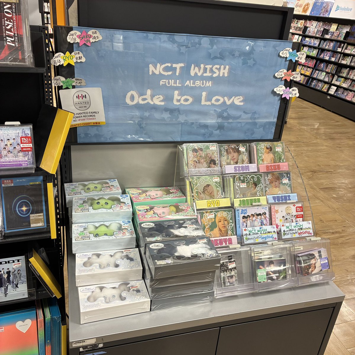 NCT WISH】 『Ode to Love』（Jewel Case Ver.）(WICHUVer.)が再入荷