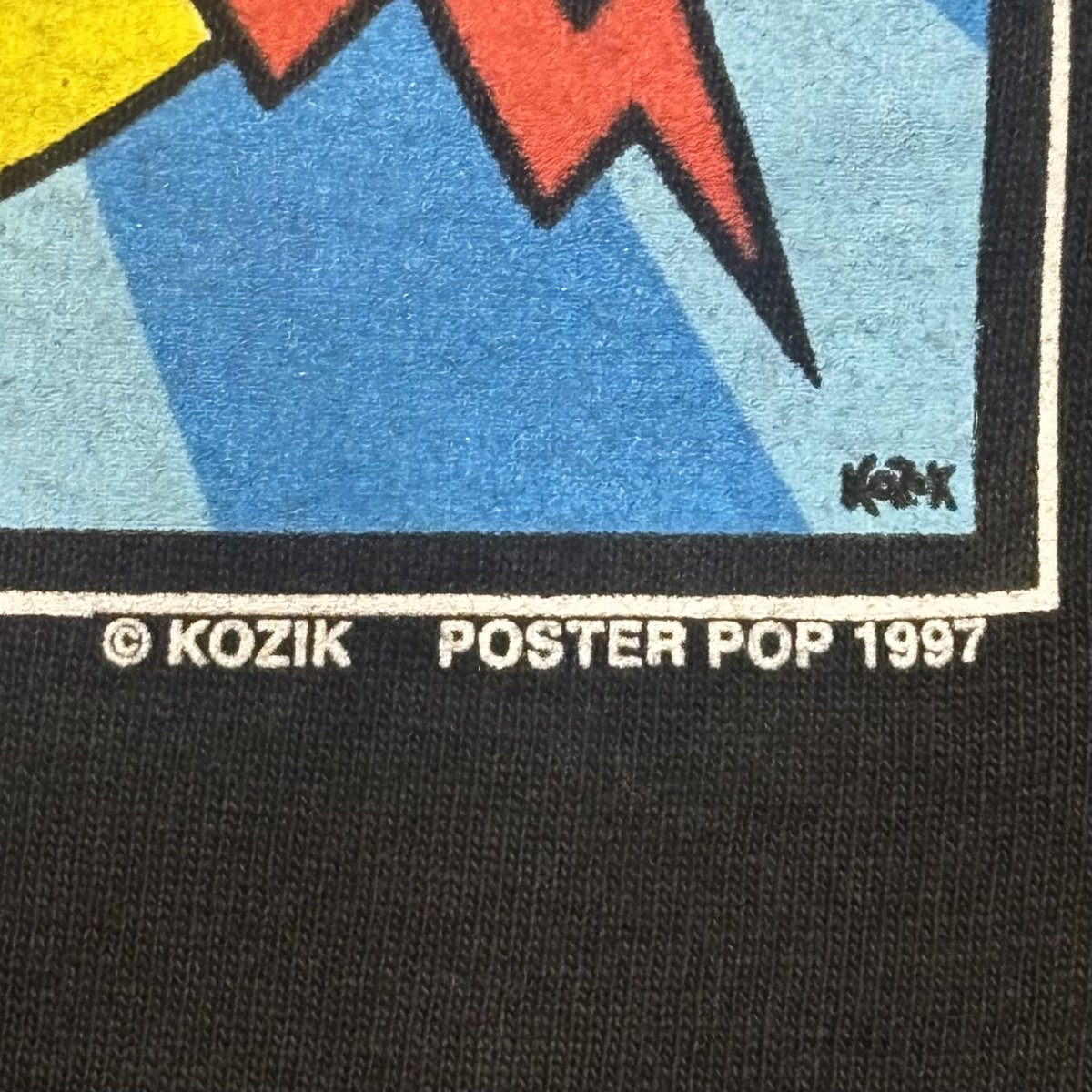 ⭐︎new arrival⭐︎ ＊90s KOZIK poster pop Tee ⚡︎made in U.S.A