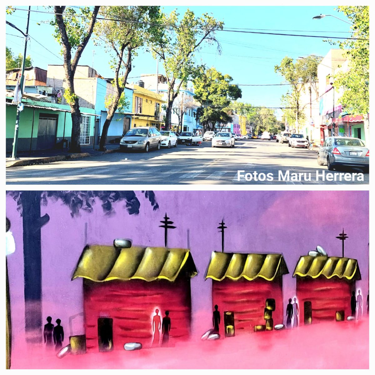 ZoquipanSur's tweet photo. Antes de fundarse la colonia Paulino Navarro, Topacio era un callejón en el barrio de Tultenco. Ahí nació “La Placita”, el corazón del abasto local. Hoy, este mural en la  abierta y pavimentada calle de Topacio rescata la memoria de los puestos que cerraban la vía.
#CDMX#Zoquipan https://t.co/zUba8MIWce