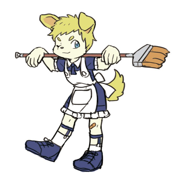 「このメイド少年がこのお嬢様のお付きになる未来が見えた」|佐久間さのすけ／Sanosuke Sakumaのイラスト