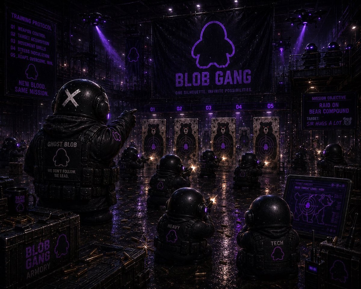 $BLOB Gang General ⚫️🎖️⚔️ tweet media