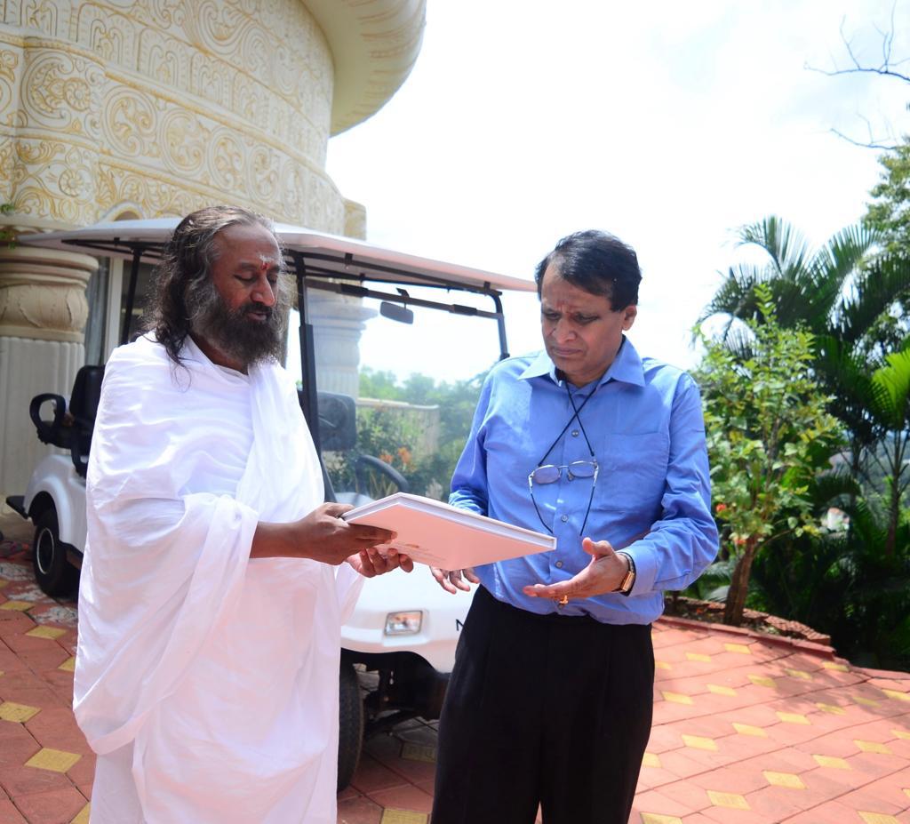 sureshpprabhu's tweet photo. Warm birthday wishes to Gurudev Sri Sri Ravi Shankar ji @Gurudev , whose vision of peace, spirituality, and human values continues to inspire millions across the world.

Through compassion, wisdom, and service to humanity, he has touched countless lives and strengthened the message of harmony and inner transformation.

Praying for his good health, happiness, and continued guidance in the years ahead.

@OfficeOfGurudev

#SriSriRaviShankar #HappyBirthday #ArtOfLiving #SpiritualLeadership #Peace #HumanValues