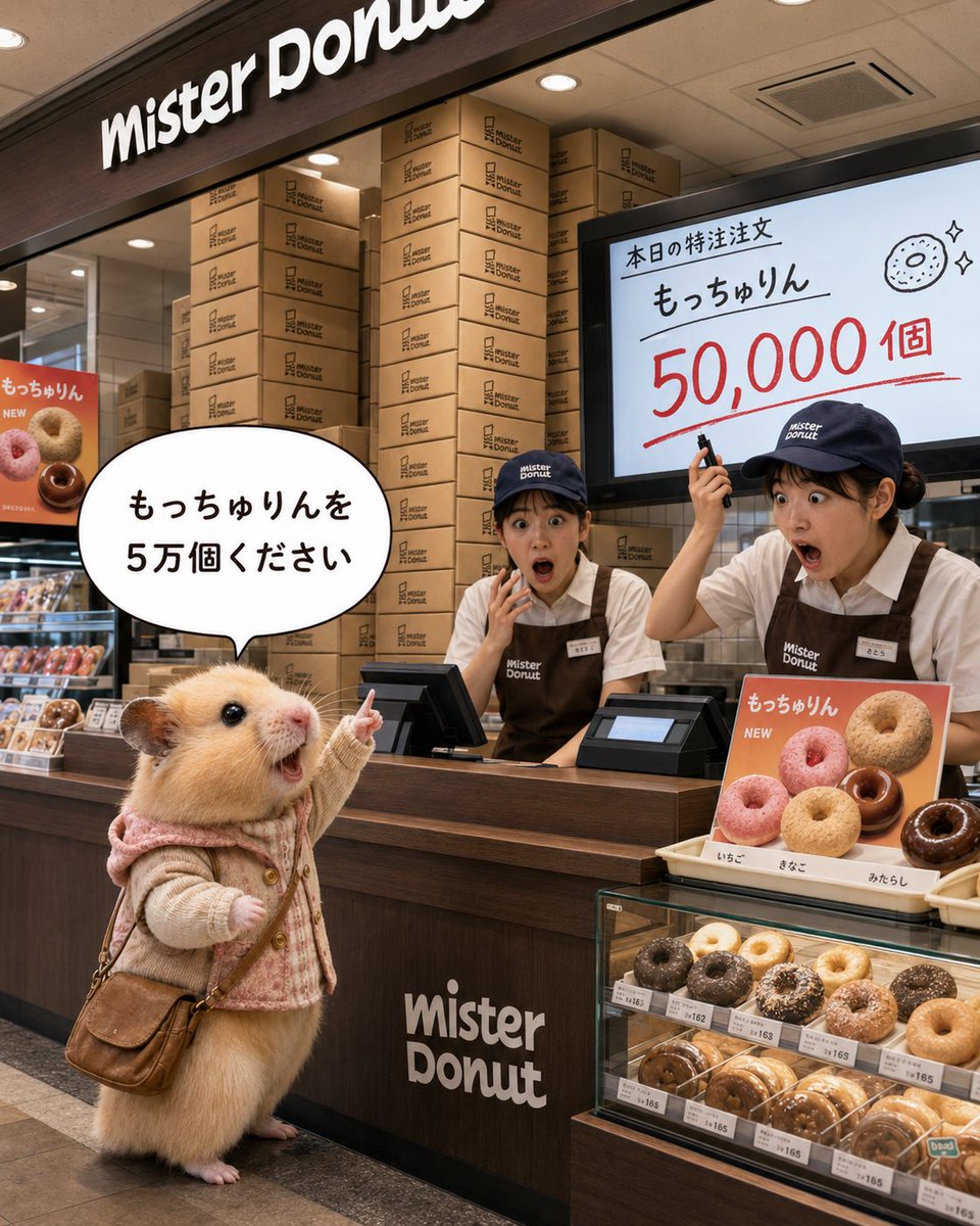 AIハムスターむぎちゃ♂🐹 tweet media