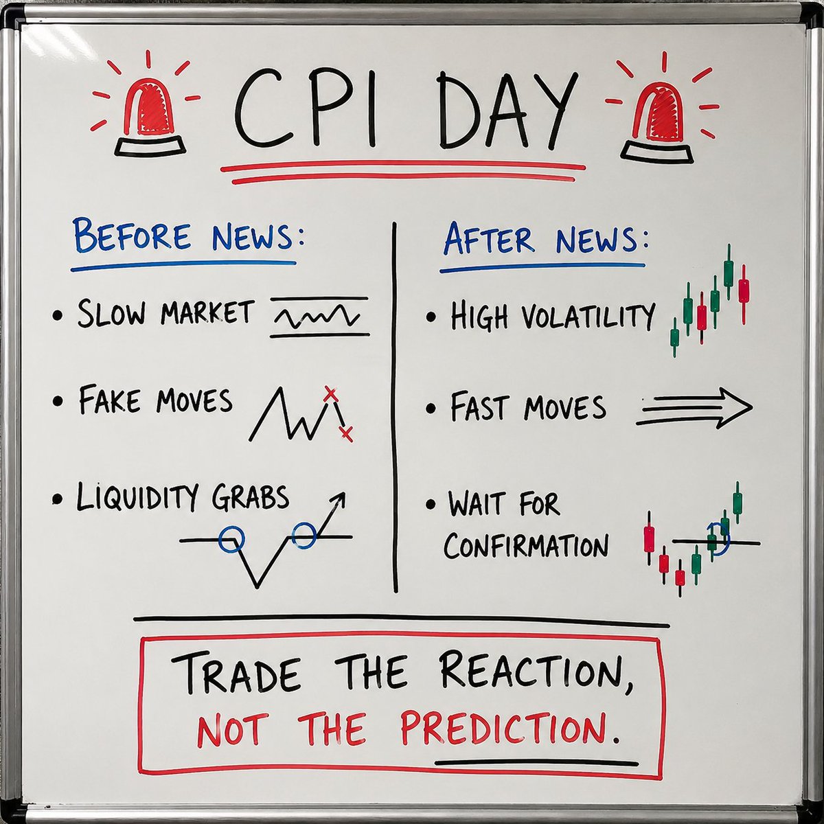 KMTrading_SMC's tweet photo. 🚨 CPI Day Expectations 🚨 https://t.co/sXpdNQnynM