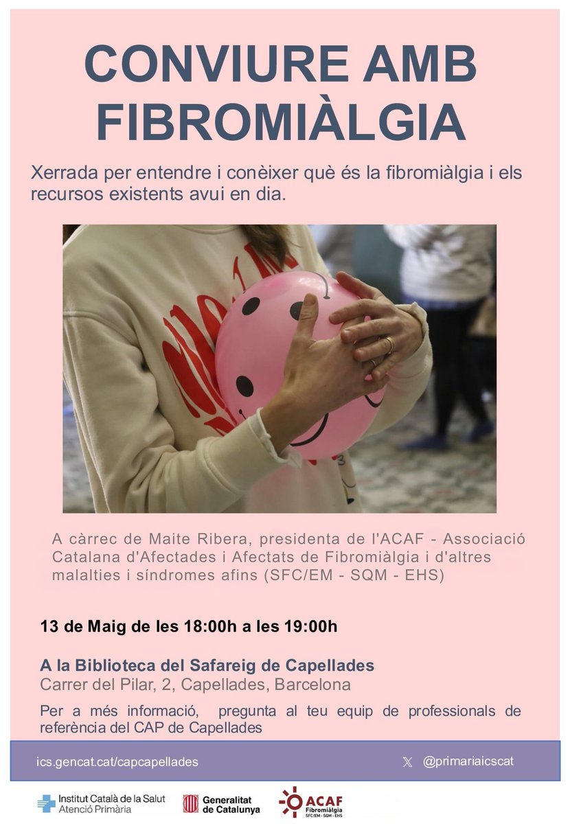 ACAF - Assoc. Catalana Fibromiàlgia i altres SSC tweet media