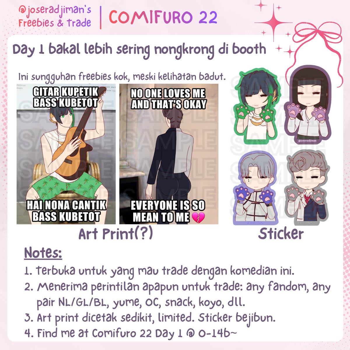 arsamona | otw CF22 D1 @ O-14b tweet media