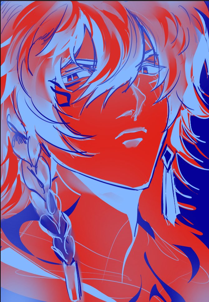 ShoutaKenzo's tweet photo. #mydei color study https://t.co/WBiuNAqI7i