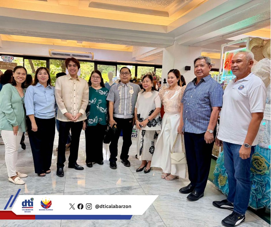 dticalabarzon's tweet photo. ATM| DTI 4-A and DTI Rizal proudly support the Pistang Rizal 2026 Tourism &amp; Trade Fair at the House of Representatives, Quezon City from May 11 to 13, 2026. https://t.co/SVhBL40AKk