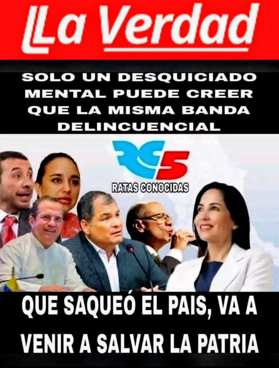 ARMANDO23539037's tweet photo. @LuisaGonzalezEc https://t.co/B6tsFvaGIi