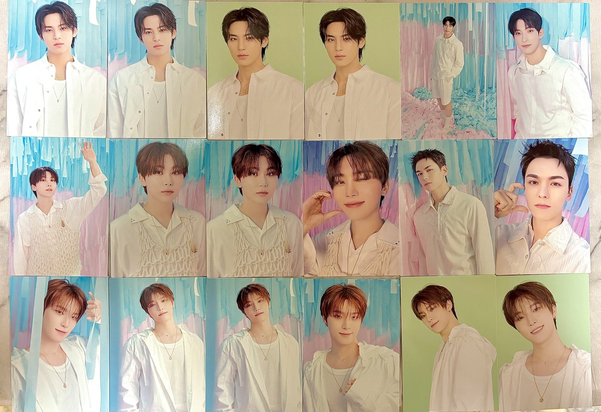 sy17_ex's tweet photo. SEVENTEEN セブチ トレカ 交換
2026 japan fanmeeting YAKUSOKU
ファンミ ペンミ 約束 ヤクソク

【譲】画像1,2枚目
【求】画像3枚目

ペンミ会場手渡しでの交換
郵送も検討します
お気軽にお声がけください🩵🩷 https://t.co/igxwcKB9qX
