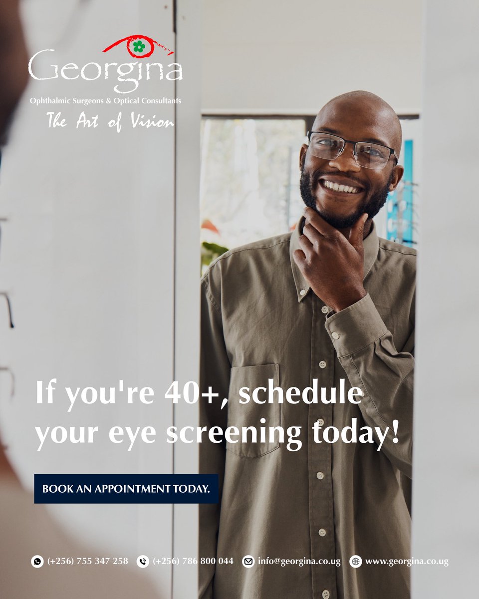 GeorginaOptical's tweet photo. It is very paramount to get an eye ✨

screening at 40 for various medically 

proven reasons by the experts and here is why?

#GeorginaEyeClinic #MothersAndEyeHealth #FamilyEyeHealth #HealthyVisionMonth #FamilyEyeScreening. https://t.co/YD8gYLRzYK
