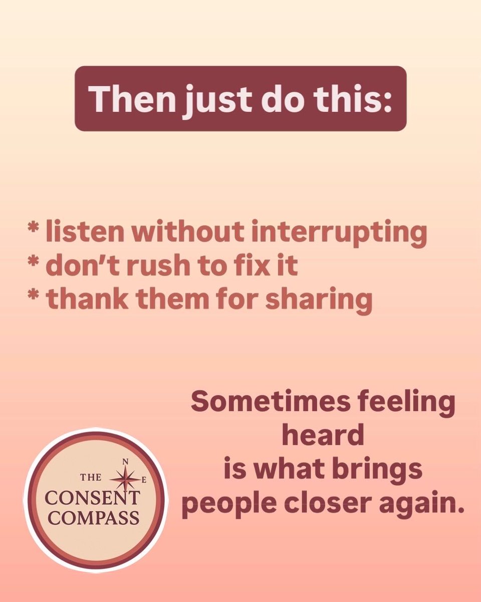 consent_compass's tweet photo. There’s a quiet myth that long-term relationships naturally lose their spark.

That over time, things just become… functional.

But often, it’s not time that changes things.
It’s attention.

The relationships that feel good long-term aren’t usually built on big, constant effort. https://t.co/gd9HcMsrEb