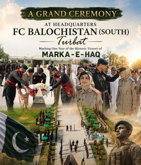 Sidra_501's tweet photo. A Grand Ceremony at Headquarters FC Balochistan (South), Turbat 🇵🇰
#بلوچستان_میں_معرکہ_حق
#BalochUnityForPakistan
#FCBalochistanSouth
#FCBalochistan
#بلوچستان_کی_خدمت_ایف_سی https://t.co/cbDK0zH6YH