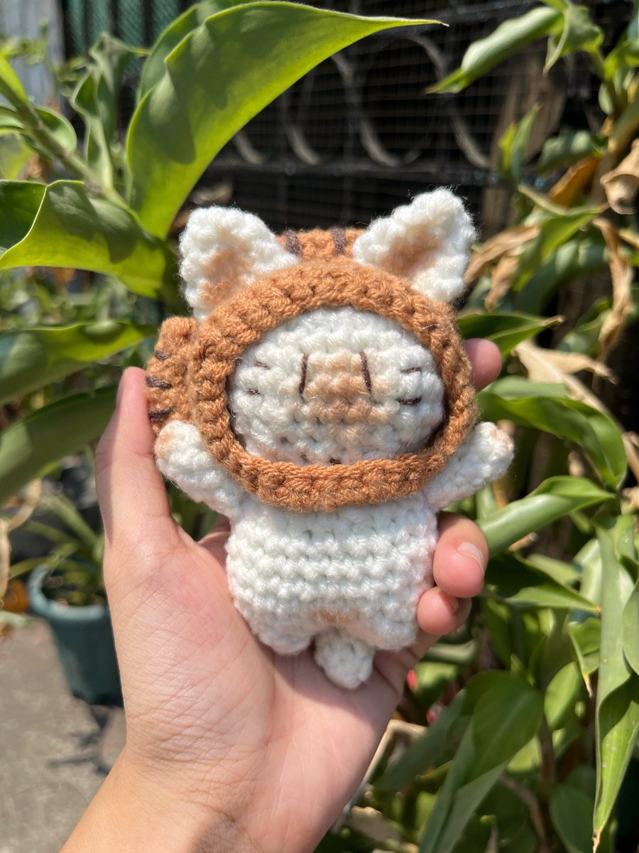 aezithreads's tweet photo. crochet comms #aeziworks #aeziproofs ⊹₊⟡⋆

CAT with taiyaki hat 🐱

-another rush crochet commission, thank you so much for trusting and ordering to us! ❤️ https://t.co/Rz1Dc8KDQ0