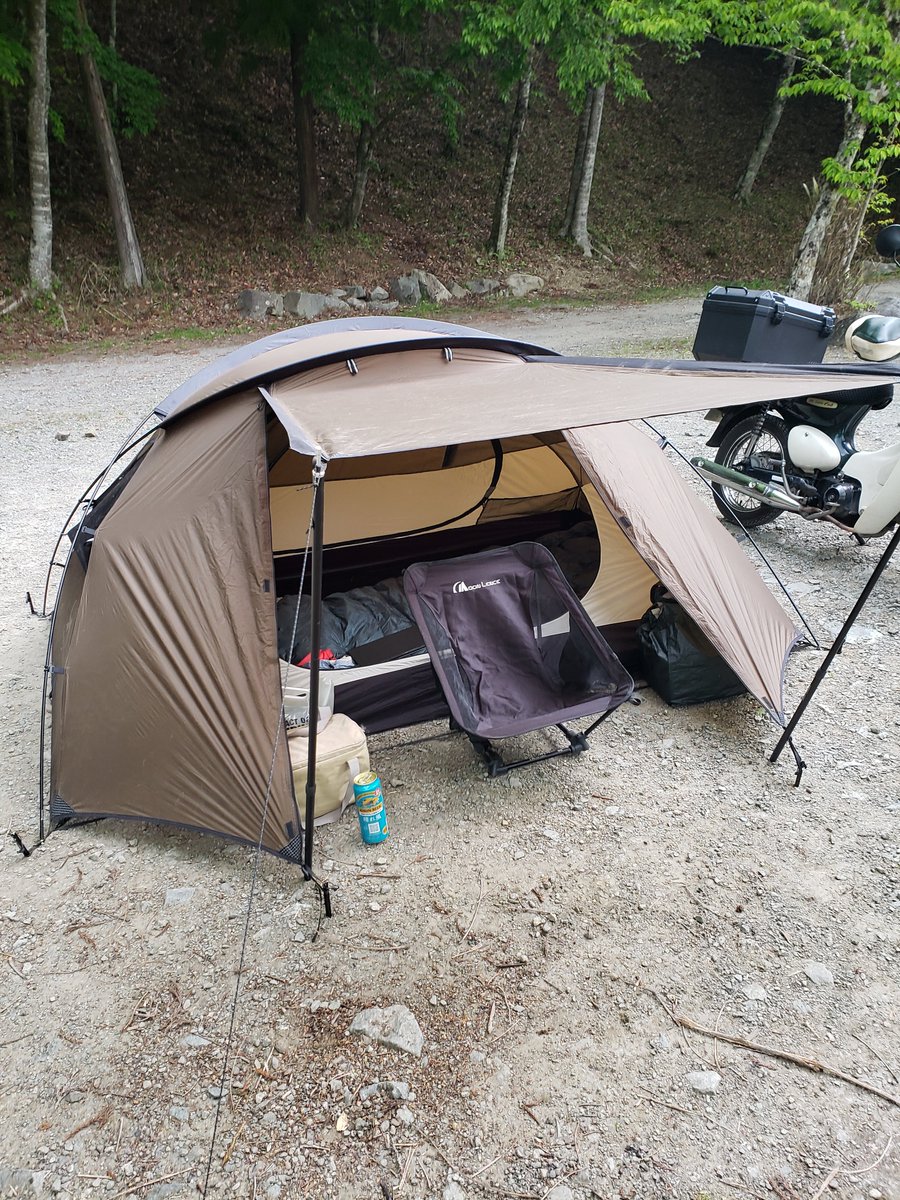 cubtocamp's tweet photo. 設営終わり！ https://t.co/C7Wtn9sV58