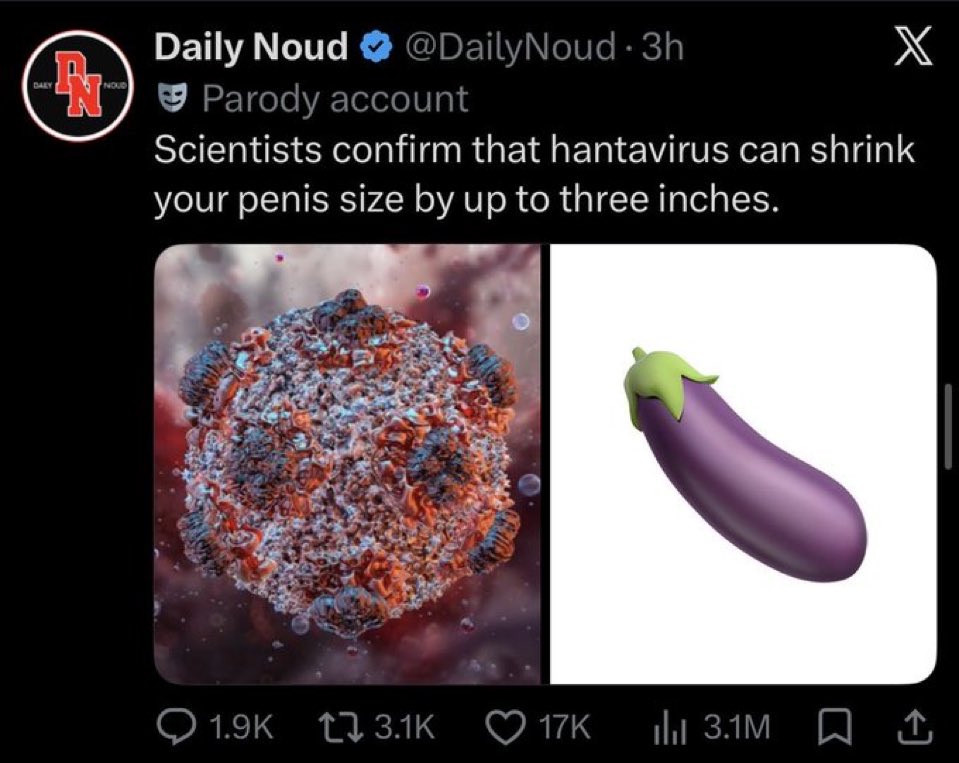 iamfearLIVE's tweet photo. getting hantavirus on purpose knowing my penis can’t parse negative integers, meaning it will automatically default to the maximum value https://t.co/oSgAgNg7P2