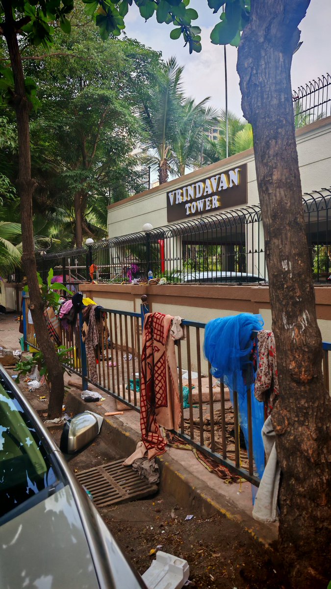 aniline74's tweet photo. Dear All, I am writing in my capacity as secretary of Vrindavan Tower society, Chikuwadi, Borivali west. Illegal squatters occupying public footpath outside society. No action by BMC to relocate them to shelters. Local MLA, corporator of ward 17 seem helpless. Kindly help. https://t.co/PYnvUbzgj5